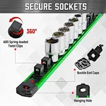 12PC 1/2 Inch Socket Holders